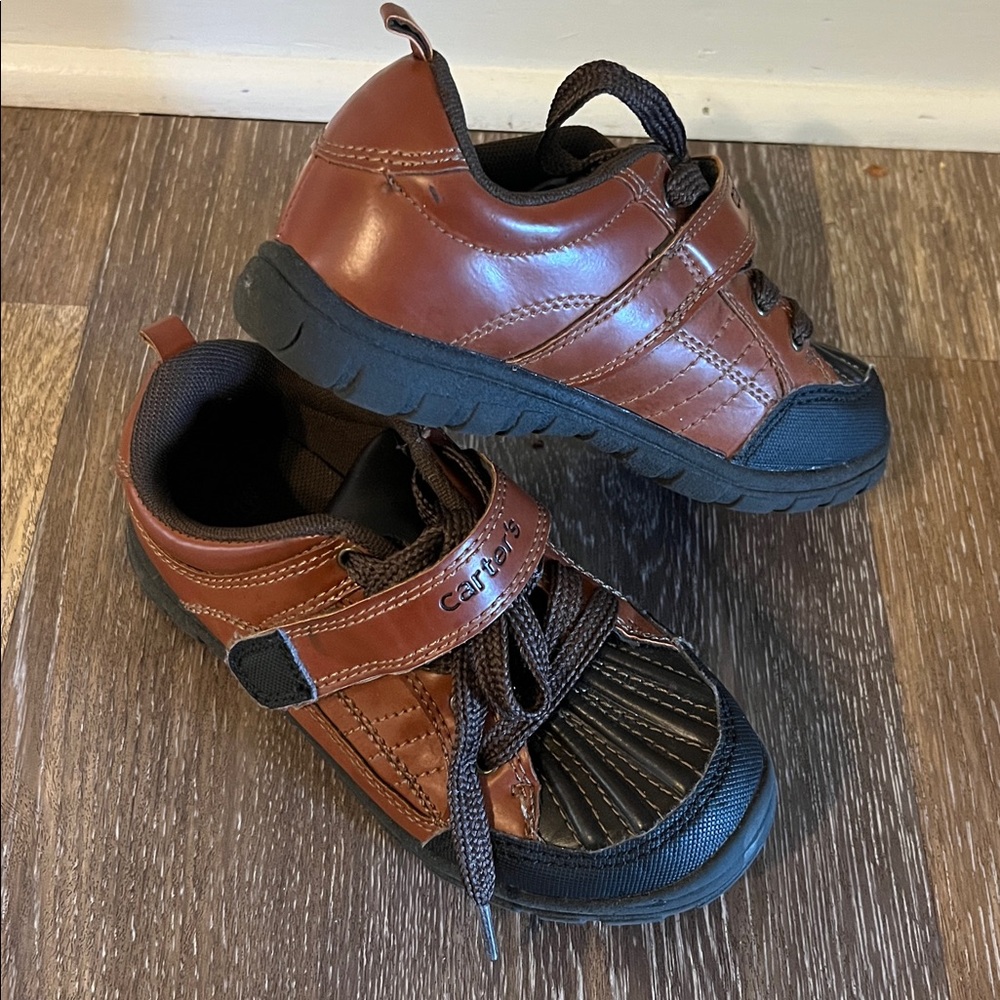 Carter's Brown and Black Sneakers